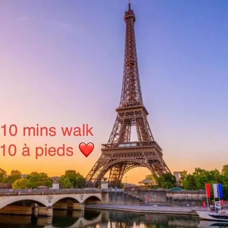 10 Mins Walk Eiffel Tower, 16 * باريس